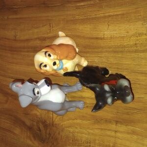 Lady and the Tramp friends glass Disney